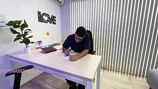 Interview Ends In The Big Ass Of A Brunette