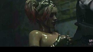 harley casually titfucks a massive dick with her big blonde tits, licking and getting a wet facial cumshot