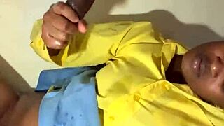 Intense Lactation Milking On Desk