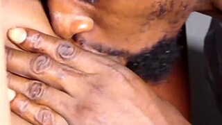 Desperate House Boy Fucks His Boss's Wife with Big Cock in Doggystyle and Squirting