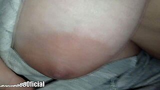 At Night My Stepsister Lets Me Play with Her Pussy