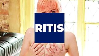 A real British teen with big natural tits gets fucked hard by an older man in a homemade scene