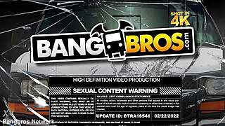 Jennifer Mendez Receives a Surprising Bangbros Delivery with Intense Group Action