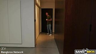 Jennifer Mendez Receives a Surprising Bangbros Delivery with Intense Group Action