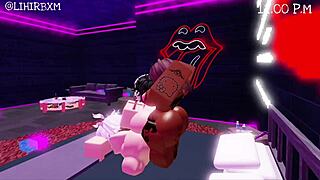 Two Futas Fuck Female