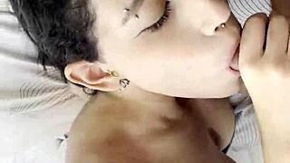 My neighbor woke me up with his dick in my mouth and came on my face