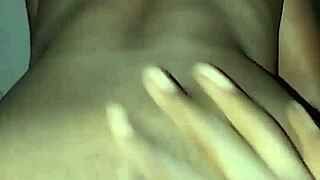 Sexy ebony rides step brother's big dick