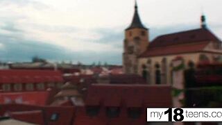 my18teen 18+s - young 18+ guy hard fucking russian student and cum swallow