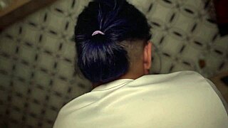 She Ignores Remote While Stranger Fucks Her Hard!