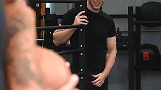 analtime xxx - perfect busty babe monika fox gets fucked hard in dp in the gym, it's amazing