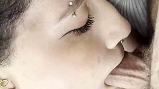 My neighbor woke me up with his dick in my mouth and came on my face