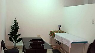 oh wow, the nurse got caught decorating the doctor's office and getting super sexy and hot in the hospital 😍