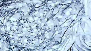 Girl next door flashes and gets fucked on motorcycle in neighborhood