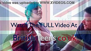 Naughty college student with big ass gets teased and edged by dominant partner in homemade setting