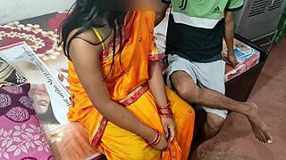 indian son fucks bengali step mom in kitchen role play