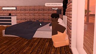 Roblox Slut Throat Fucked by BBC