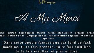 A Ma Merci: French Jerk Off Instructions Femdom Audio