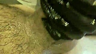 Tattooist offers to empty big balls during session