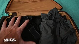 step mom wakes up next to step son - all in the step family - kymber leigh