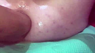 Stretching his asshole for the third time today feels amazing