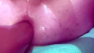 Stretching his asshole for the third time today feels amazing