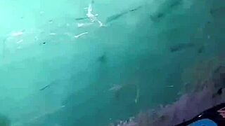 Girl next door flashes and gets fucked on motorcycle in neighborhood