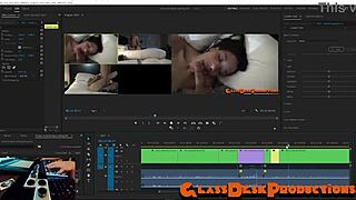 Sped up editing of Amanda Black's casting interview is very fascinating and fun 📹