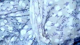 Girl next door flashes and gets fucked on motorcycle in neighborhood