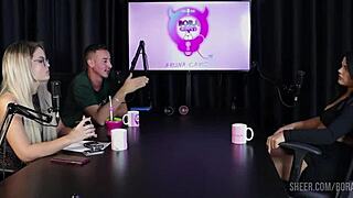 Val Mineirinha's Bora Cast Compilation with Bruna Carlos in Sheer Red