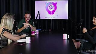 Val Mineirinha's Bora Cast Compilation with Bruna Carlos in Sheer Red