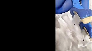 Sensual laura in heels and lingerie awaits intense fucking