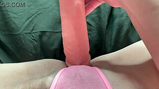 Italian Big Tits MILF Artemisia Love Hot Solo Masturbation With Dildo And Moaning