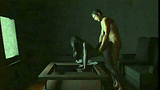 Sadako's sex tape features intense anal doggystyle fucking with big cock and riding