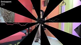 Porno-casting with model Celin, 19 years old