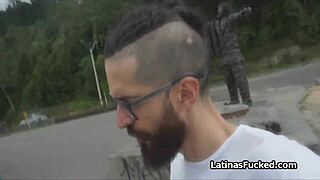 Busty Latina Perfection Intensely Fucked In White Lingerie