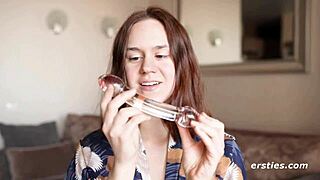 Hey, Anca is having an intense dildo session, you know?