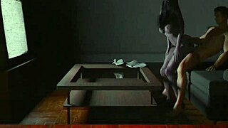 Sadako's sex tape features intense anal doggystyle fucking with big cock and riding