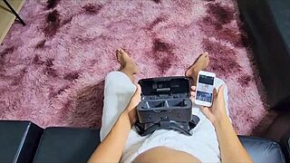 Stepsister and stepmom indulge in forbidden double pleasure in homemade videos.