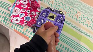 Stepfather Rubs Panties And Fucks Stepdaughter