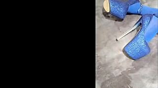 Sensual laura in heels and lingerie awaits intense fucking