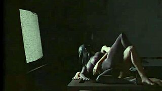 Sadako's sex tape features intense anal doggystyle fucking with big cock and riding