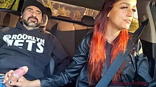 driver catches guy jerking off