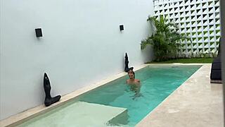 being the poolboy sometimes means the best fucking