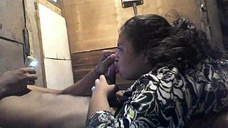 buena mamada, oh shit it's so good with bbw fat oral