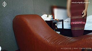 The young 18-19 year old Asian babe craves being fucked while masturbating solo.