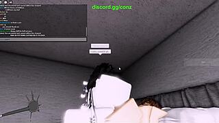 Fucked on Roblox in Intense Virtual Action