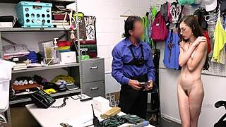 Teen crazed with alien dildo caught stealing. What will happen next?