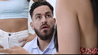 Stepdads Caught Creeping on Destiny and Mina Moon