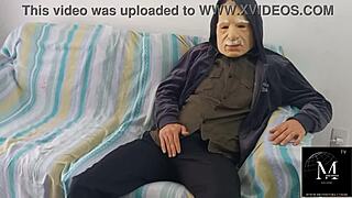 Grandma Ventura Dreams About The Maid Passionately.