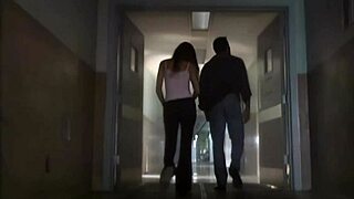 Kianna Dior swallows a huge load of sperm down her throat!